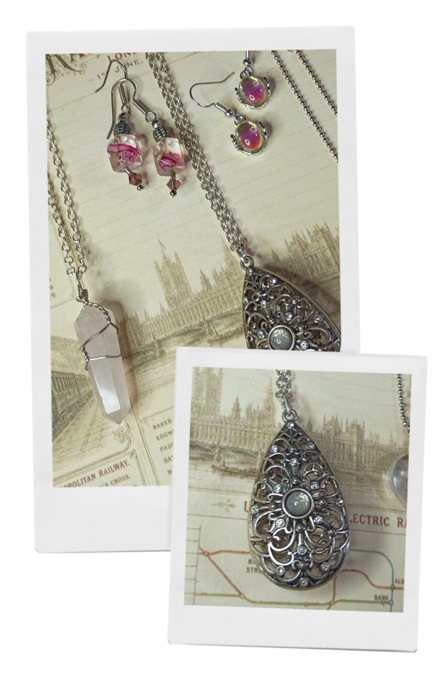 Boho & Artisan Jewelry Bundle – 5 Necklaces & 2 Pairs of Earrings